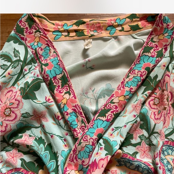 Spell Lotus Kimono Set Top & Bottom Size XS Perfect condition - Picture 9 of 10
